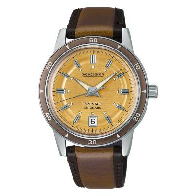 Presage Automatic Style 60 Yellow Watch SRPL75J1 - Seiko