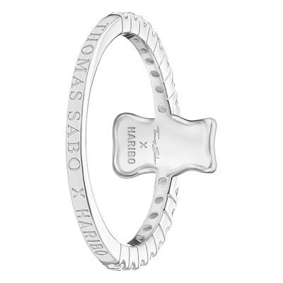 White Zirconium Oxide 925 Silver Haribo Ring - TR2504-051-14 - Thomas Sabo
