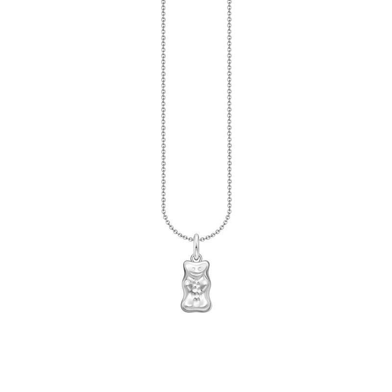 925 Silver Haribo Cable Chain Necklace, Length 45 cm to 50 cm - KE2325-001-21 - Thomas Sabo