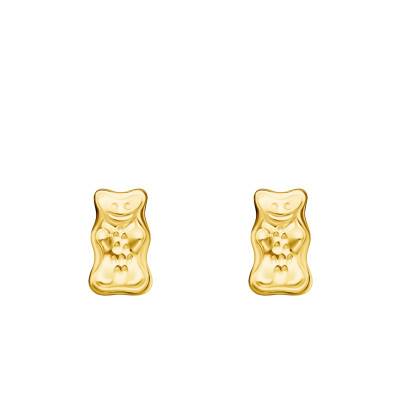 Yellow Gold-Plated Haribo Goldbear Stud Earrings - H2329-413-39 - Thomas Sabo