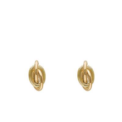 Boucles d'oreilles Tiges Nœuds Antillais 8 mm - Rosatella
