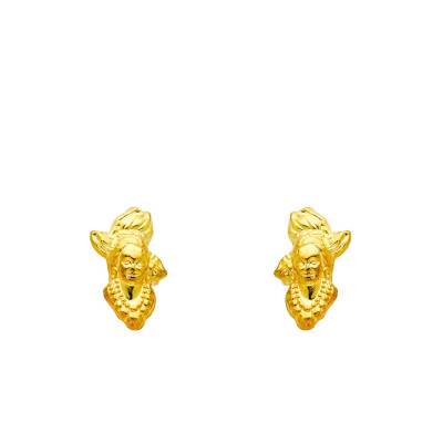 Boucles d'oreilles Tête Antillaise - Rosatella