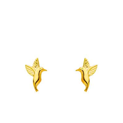 Boucles d'oreilles Petits Colibris - Rosatella