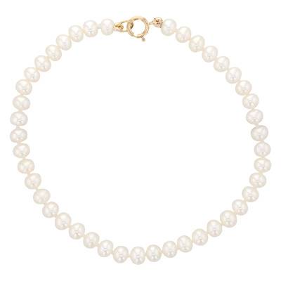 Pearl Bracelet Ø3.50-4 mm, Length 17.5 cm - Porchet