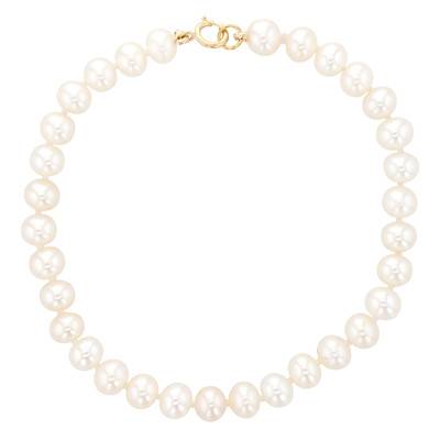 Pearl Bracelet Ø5.50-6 mm, Length 18.5 cm - Porchet