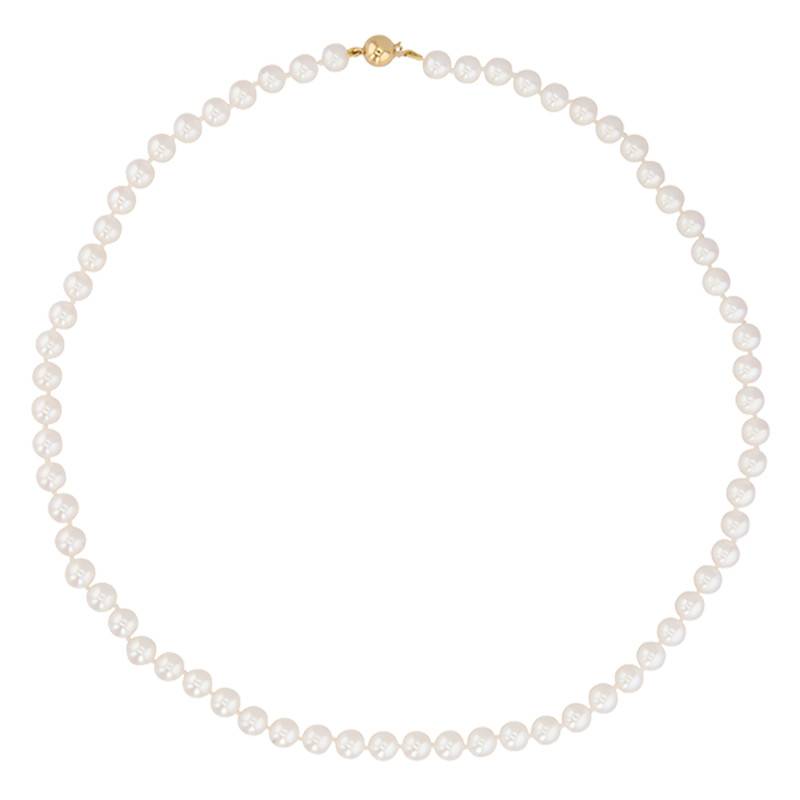 Akoya Pearl Necklace Ø6-6.50 mm, Length 45 cm - Porchet