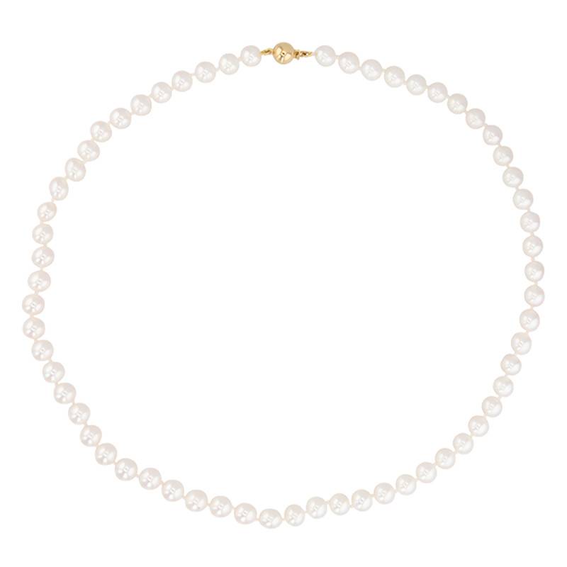 Akoya Pearl Necklace Ø6.50-7 mm, Length 45 cm - Porchet