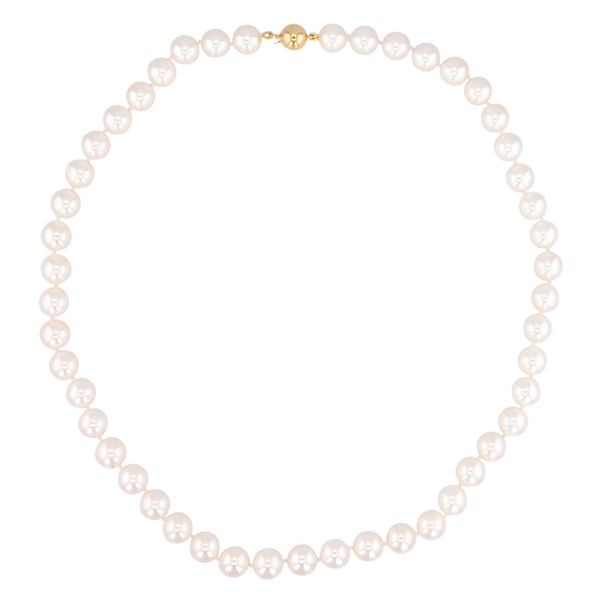 Collier De Perles XIXème Siècle - Perles 6,9 à 21,5 Mm - Neuf Sans Emballage
