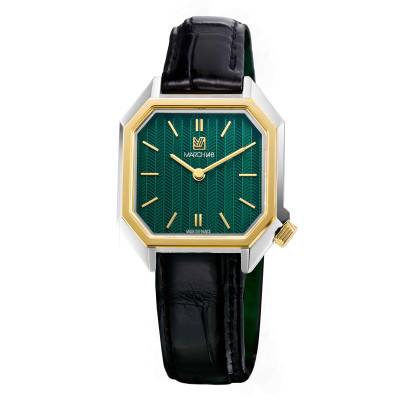 Montre Milady Mansart Chevrons Emerald - March LAB