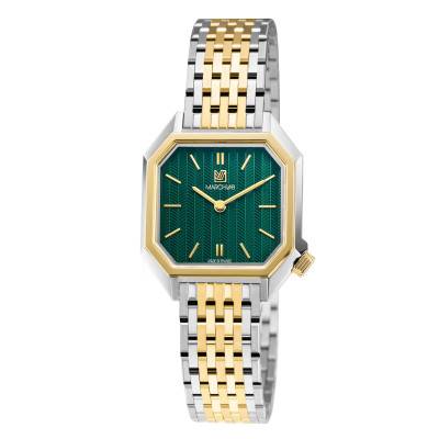 Milady Mansart Chevrons Emerald Watch - March LAB