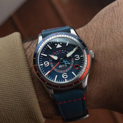 Montre Flyboy Airmaster GMT Automatique AV-4128-04 - Avi-8