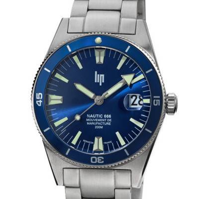 Lip Nautic 666 Automatic Watch 676052 - Lip