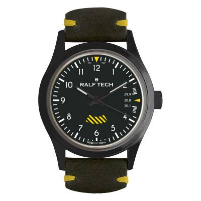 Académie Automatic Black Aero Watch ACY 1203 - Ralf Tech