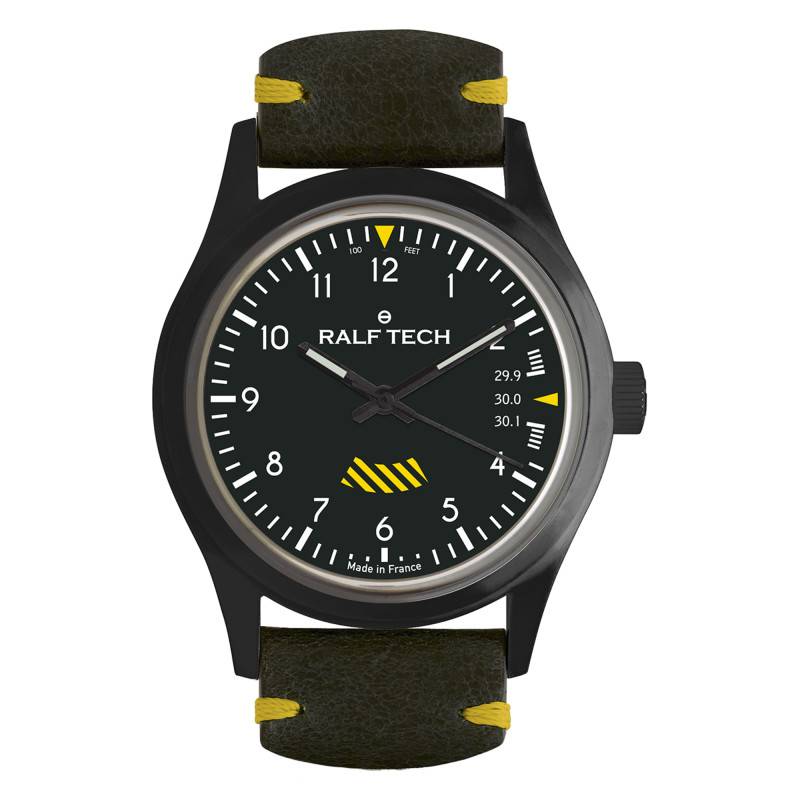 Académie Automatic Black Aero Watch ACY 1203 - Ralf Tech