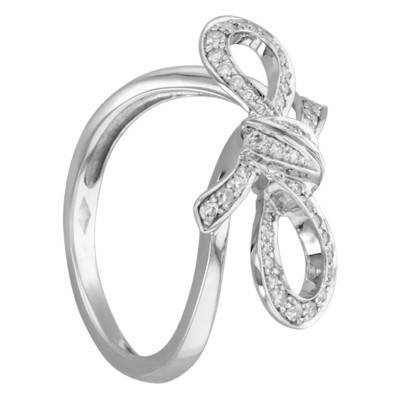 Bague Troy, Or Blanc et Diamants - Porchet