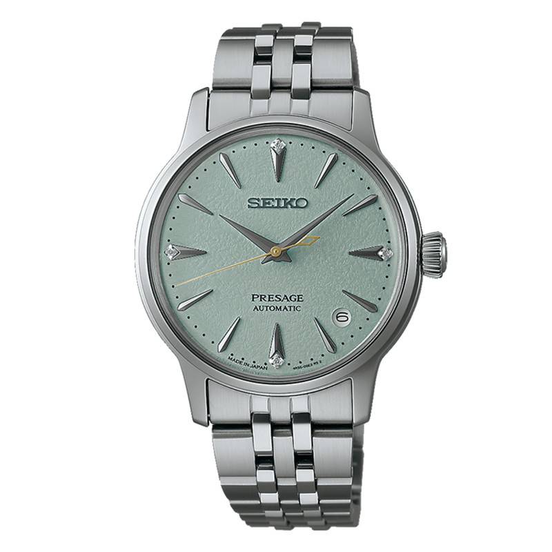 Presage Cocktail Time 34 Frozen Mojito Women's Automatic Watch SRPL63J1 - Seiko