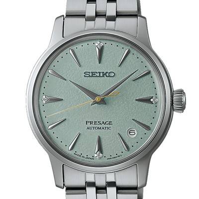 Presage Cocktail Time 34 Frozen Mojito Women's Automatic Watch SRPL63J1 - Seiko