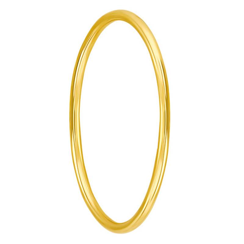 375/1000 Yellow Gold Band Ring - Maison Ballet by Scarlett