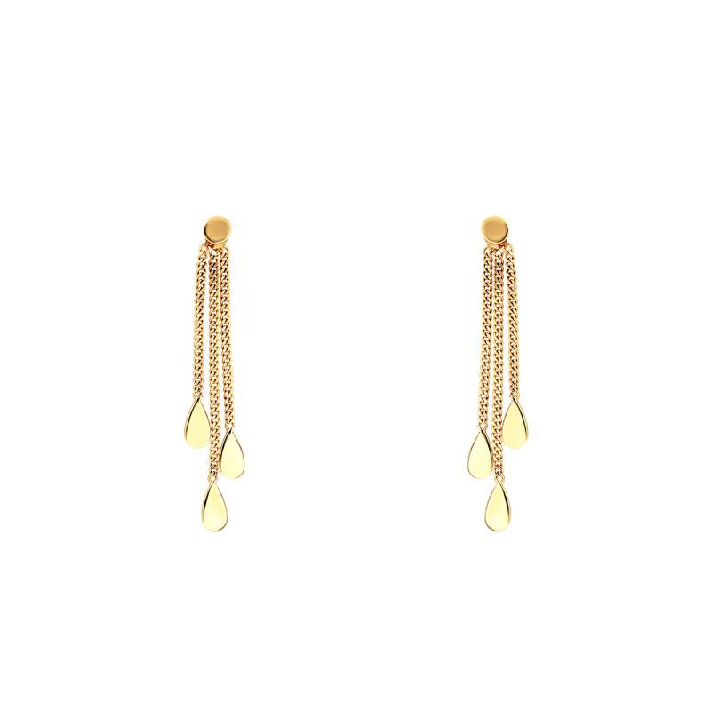 375/1000 Yellow Gold Drop Earrings - Maison Ballet by Scarlett