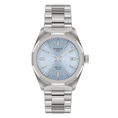 PRC 100 Solar Quartz 34mm Watch T1518221135100 - Tissot
