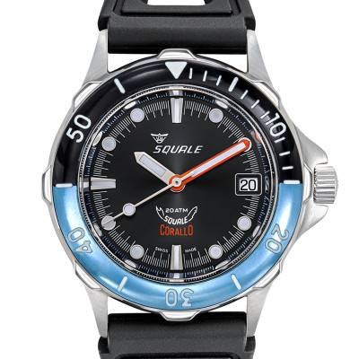 Montre Corallo NOS 2008 Black CORALBICBK.RBK - Squale
