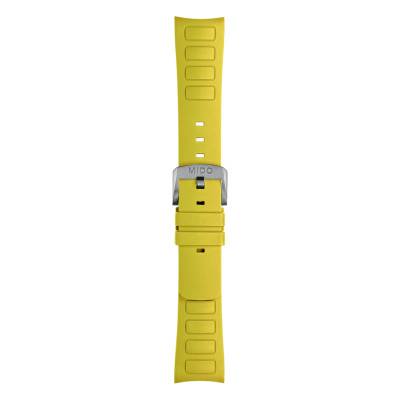 Mido Multifort TV Big Date Yellow Rubber Watch Strap - Mido