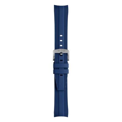 Bracelet de montre Ocean Star 39 caoutchouc bleu - Mido