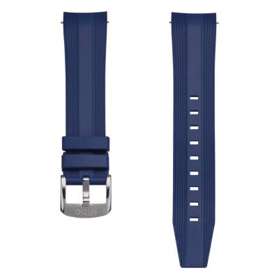 Bracelet de montre Ocean Star 39 caoutchouc bleu - Mido