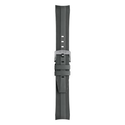 Mido Ocean Star 39 Grey Rubber Watch Strap - Mido