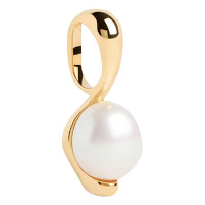 La Perla Essential Gold-Plated 925 Silver & Freshwater Cultured Pearl Pendant - PE01-114 - Pdpaola
