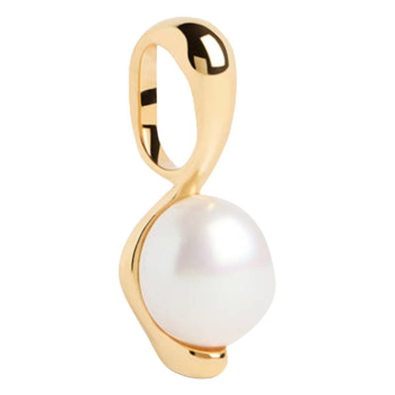 La Perla Essential Gold-Plated 925 Silver & Freshwater Cultured Pearl Pendant - PE01-114 - Pdpaola
