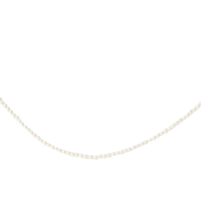 La Perla Essential Necklace in 925/1000 Gold-Plated Silver & Freshwater Pearls, Length 38 cm or 42 cm - CO01-A64 - Pdpaola