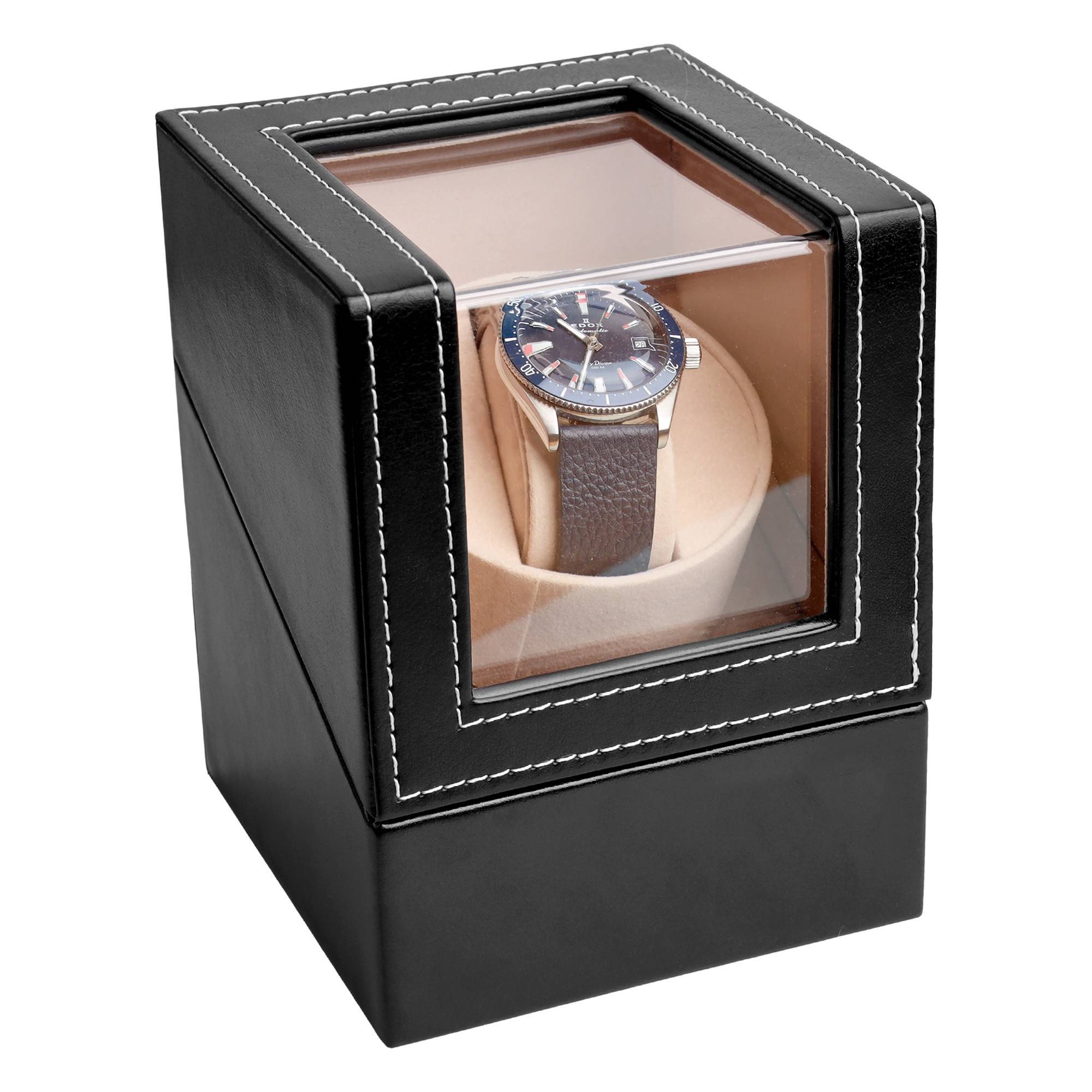 Remontoir noir pour montre automatique Ocarat