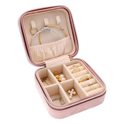 Pink Jewelry Box, 10x10cm - Les Essentiels
