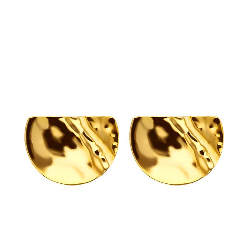 375/1000 Yellow Gold Half-Hoop Earrings - Maison Ballet by Scarlett