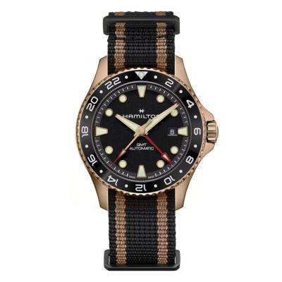 Montre Khaki Navy Scuba Auto GMT 43mm H82565930 - Hamilton