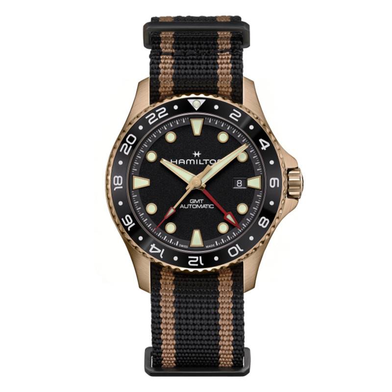 Hamilton Khaki Navy Scuba Auto GMT 43mm Watch H82565930 - Hamilton