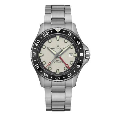Hamilton Khaki Navy Scuba Auto GMT 43mm Men's Watch H82555150 - Hamilton