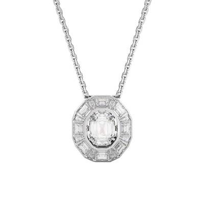 Collier Mesmera Métal Rhodié & Cristaux Blancs 40 à 47 cm - 5669915 - Swarovski