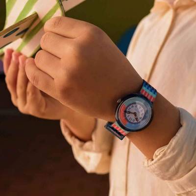 Stripy Stripes FBNP243 Watch - Flik Flak