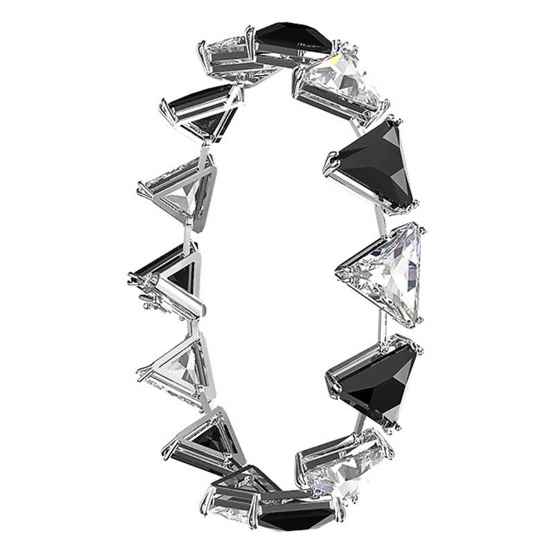 Millenia Black Crystals Bracelet, Length 16.5 cm to 19 cm - 5619154 - Swarovski
