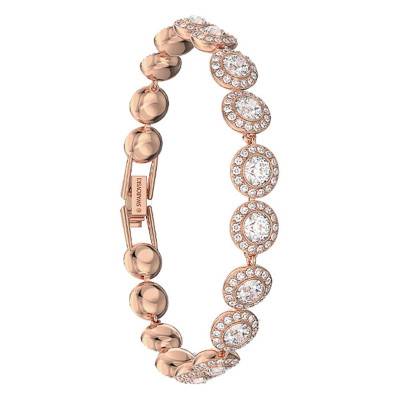 Rose Gold-Tone Angelic Bracelet 16.50 cm - 5240513 - Swarovski