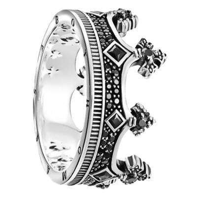 Bague Couronne, en Argent TR2208-643-11 - Thomas Sabo
