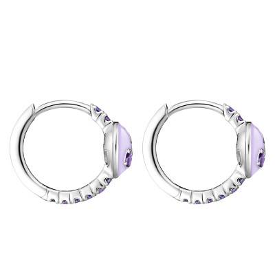Créoles Charming As we Dream Alien en Argent 925, Diamètre 15 mm - CR721-041-13 - Thomas Sabo
