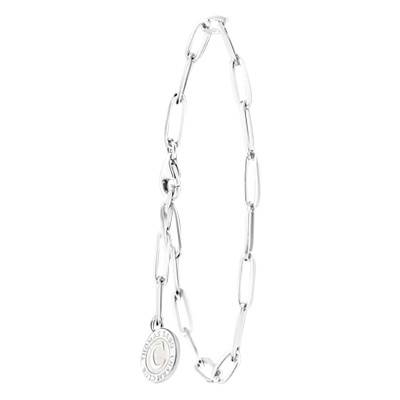Charmista Coin Bracelet in 925 Silver, Length 15 cm to 19 cm, Width 2.50 mm - X0286-007-21 - Thomas Sabo