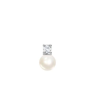 Clou d'oreille à l'unité argent & perle - H2214-167-14 - Thomas Sabo