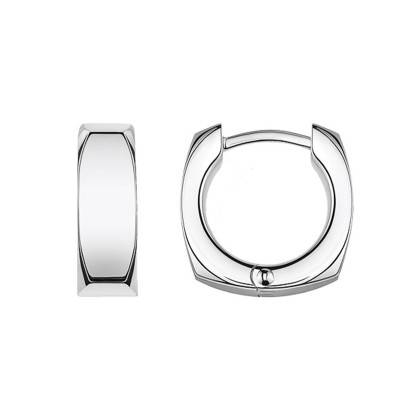 Silver Minimalist Hoop Earrings - CR650-001-21, Diameter 14 mm - Thomas Sabo