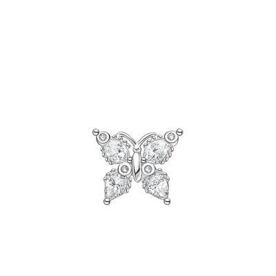 Clou d'oreille Unique Papillon Pierres Blanches - H2195-051-14 - Thomas Sabo