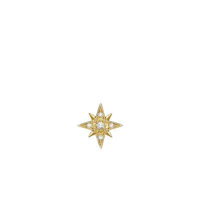 Clou d'oreille Unique Etoile Doré, H2144-414-14 - Thomas Sabo