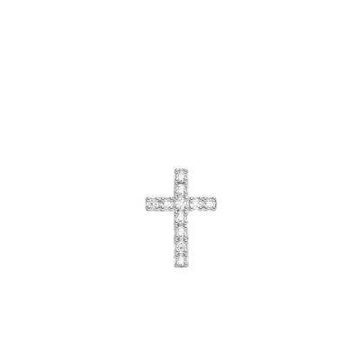 Silver Cross Single Stud Earring - H2131-051-14 - Thomas Sabo